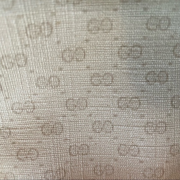 Gucci Signature Canvas Leather Trim Vintage Shoulder/Crossbody - Picture 3 of 13